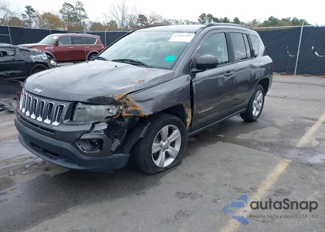 2016 Jeep Compass Sport из США, поврежденный, VIN 1C4NJCBAXGD600540